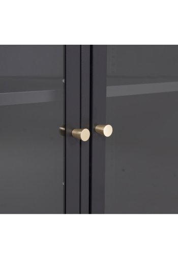 VENTURE DESIGN Bakal skab, m. 2 lger og 1 hylde - sort stl