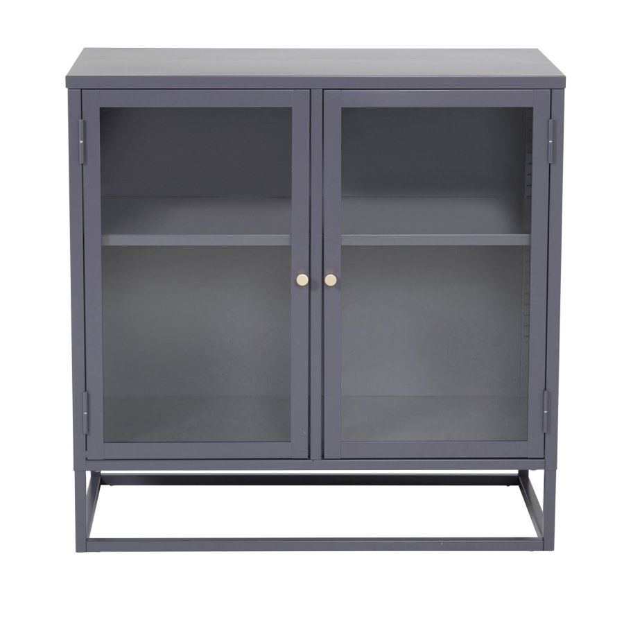 VENTURE DESIGN Bakal skab, m. 2 lger og 1 hylde - lysegr stl