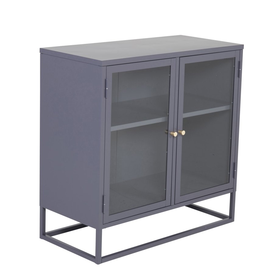 VENTURE DESIGN Bakal skab, m. 2 lger og 1 hylde - lysegr stl