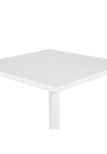 VENTURE DESIGN Staal sidebord - hvid stl