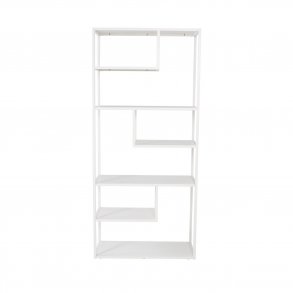 VENTURE DESIGN Staal reol - hvid stl