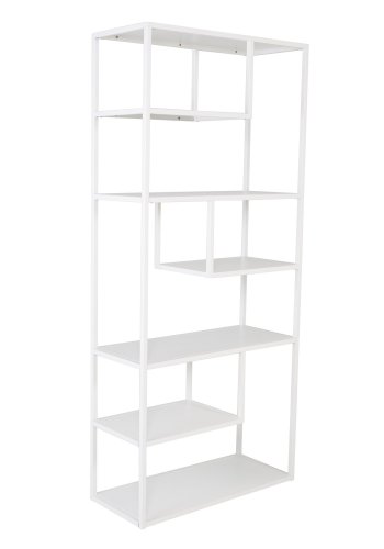 VENTURE DESIGN Staal reol - hvid stl