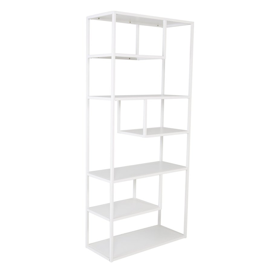 VENTURE DESIGN Staal reol - hvid stl