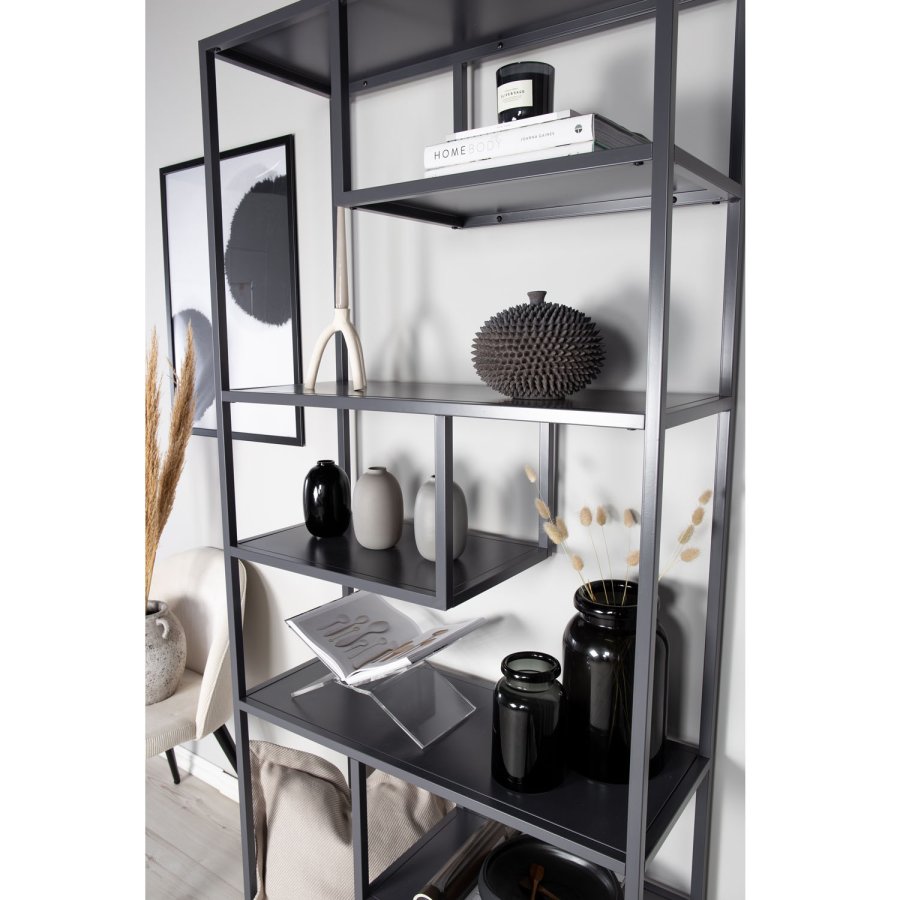 VENTURE DESIGN Staal reol - lysegr stl