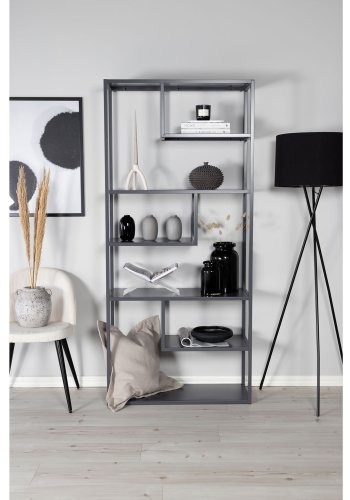 VENTURE DESIGN Staal reol - lysegr stl