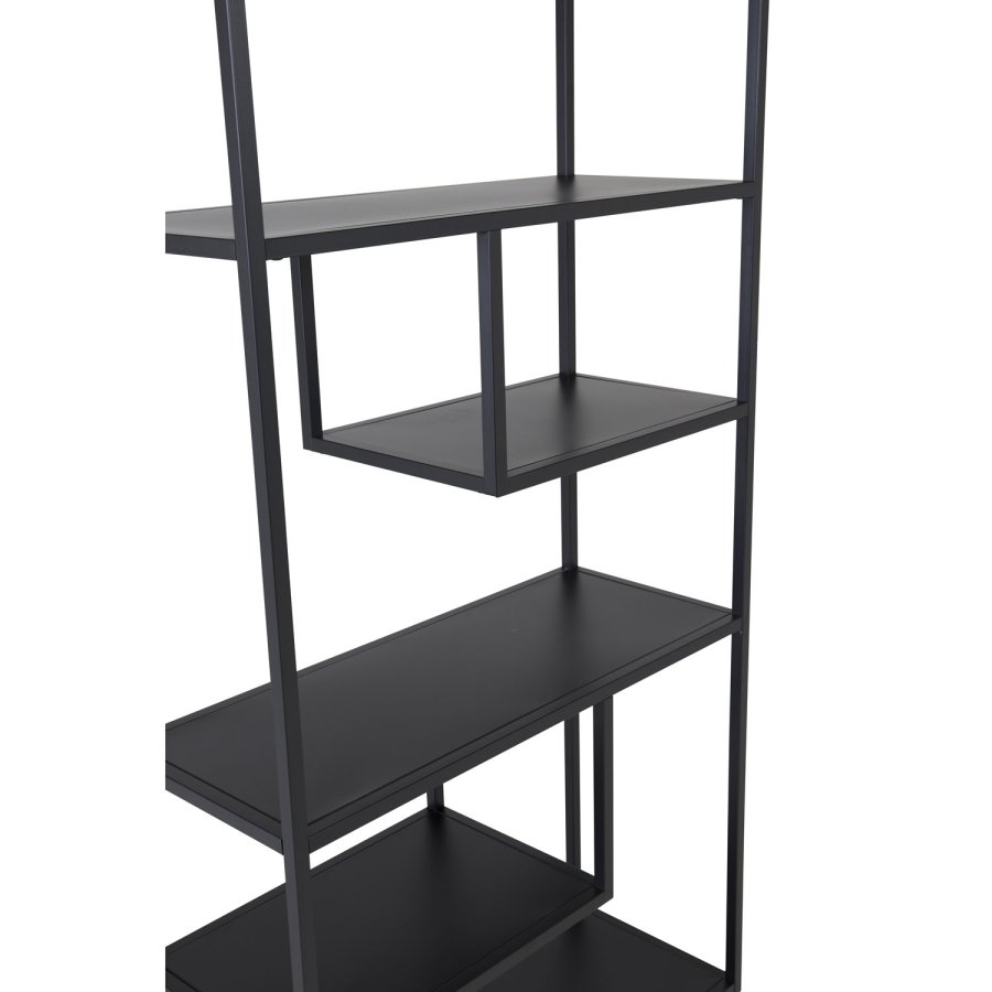 VENTURE DESIGN Staal reol - sort stl