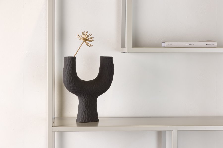 VENTURE DESIGN Staal reol - beige stl (H:188)