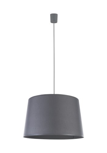 TK Maja loftlampe - gr stof og gr plastik