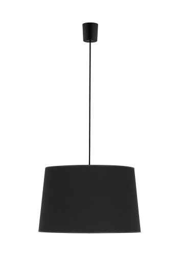 TK Maja loftlampe - sort stof og sort plastik