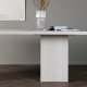 VENTURE DESIGN Olga spisebord, rektangulr - hvidvasket MDF (200x90)