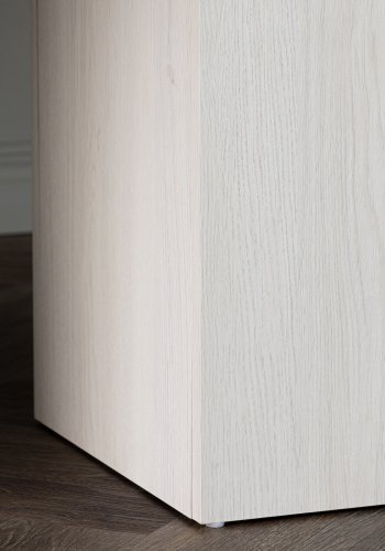 VENTURE DESIGN Olga spisebord, rektangulr - hvidvasket MDF (200x90)