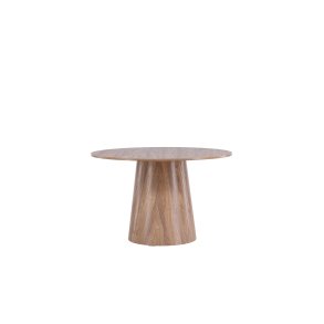 VENTURE DESIGN Lanzo spisebord, rund - natur MDF (120)