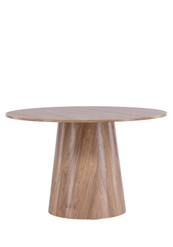 VENTURE DESIGN Lanzo spisebord, rund - natur MDF (120)