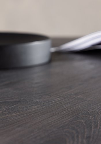 VENTURE DESIGN Lanzo spisebord, rund - mocca MDF (120)