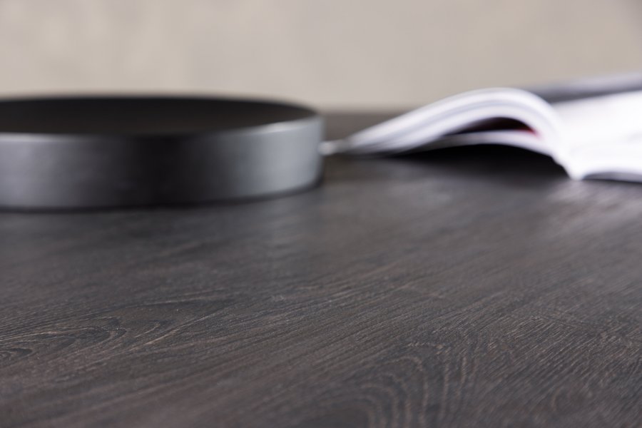 VENTURE DESIGN Lanzo spisebord, rund - mocca MDF (120)