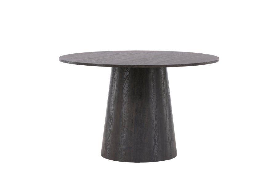 VENTURE DESIGN Lanzo spisebord, rund - mocca MDF (120)