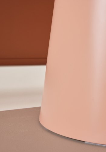 VENTURE DESIGN Lanzo spisebord, rund - fersken MDF (120)