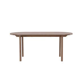 VENTURE DESIGN Andy spisebord, oval - natur MDF og stl (180x75)