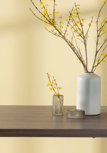 VENTURE DESIGN Andy spisebord, oval - natur MDF og stl (180x75)