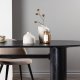 VENTURE DESIGN Isolde spisebord, oval - sort MDF (180x75)