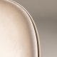 VENTURE DESIGN Velvet spisebordsstol - beige polyester fljl og trlook stl