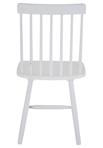 VENTURE DESIGN Lönneberga spisebordsstol - hvid gummitr