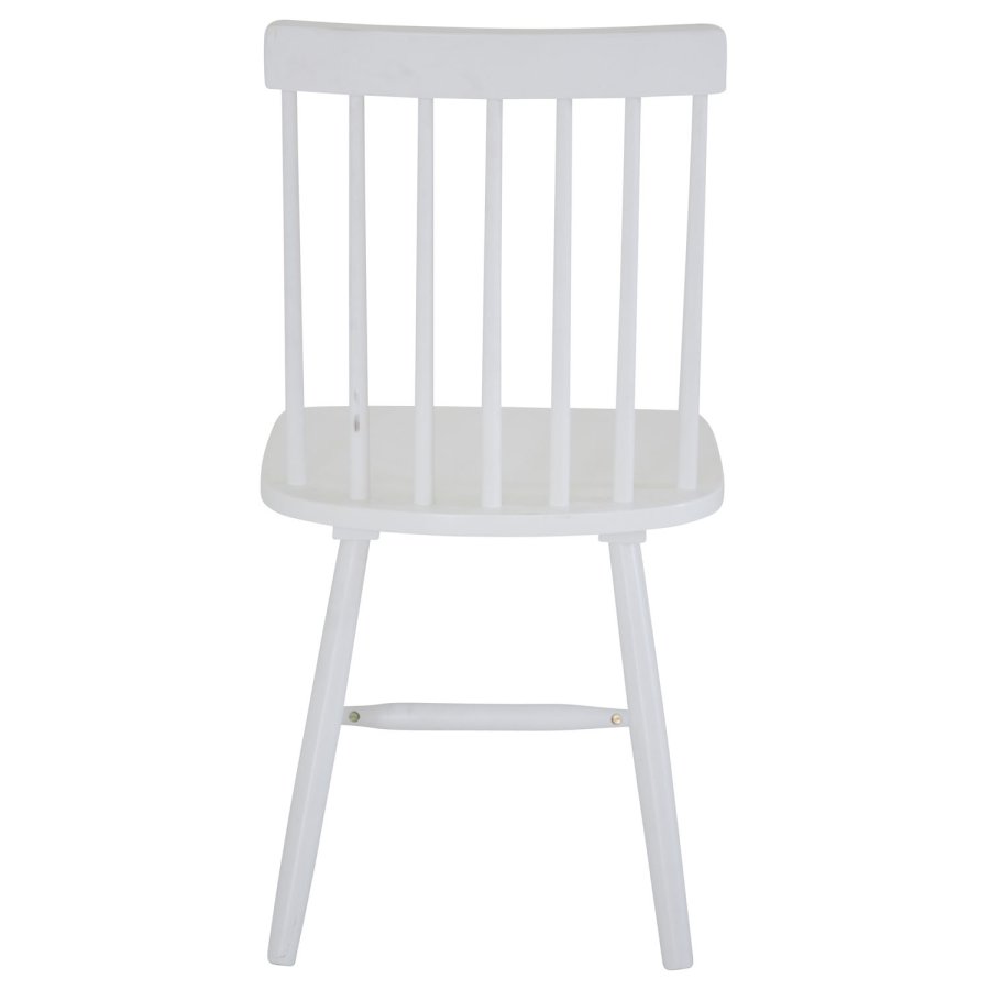 VENTURE DESIGN Lönneberga spisebordsstol - hvid gummitr