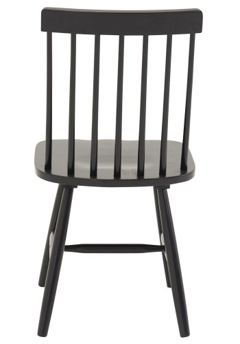 VENTURE DESIGN Lönneberga spisebordsstol - sort gummitr