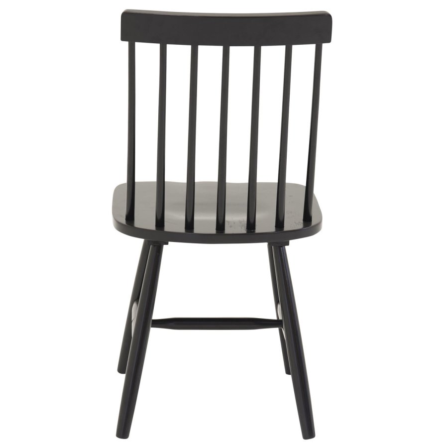 VENTURE DESIGN Lönneberga spisebordsstol - sort gummitr