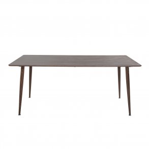 VENTURE DESIGN Polar spisebord - valnddebrun MDF og valnddebrun metal (180x90)