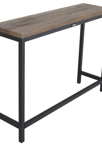 VENTURE DESIGN Rise sidebord - brun MDF og metal (110x30)