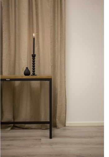 VENTURE DESIGN Rise sidebord - brun MDF og metal (110x30)