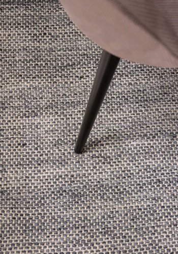 VENTURE DESIGN Devi gulvtppe - grafitgr polyester og bomuld (170x240)