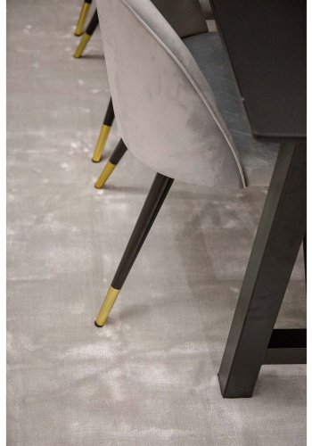 VENTURE DESIGN Indra gulvtppe - slv viskose og bomuld (170x240)