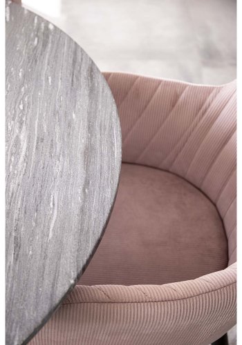 VENTURE DESIGN Indra gulvtppe - slv viskose og bomuld (200)