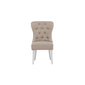 VENTURE DESIGN Vista spisebordsstol - beige hr og hvid eg