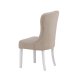 VENTURE DESIGN Vista spisebordsstol - beige hr og hvid eg