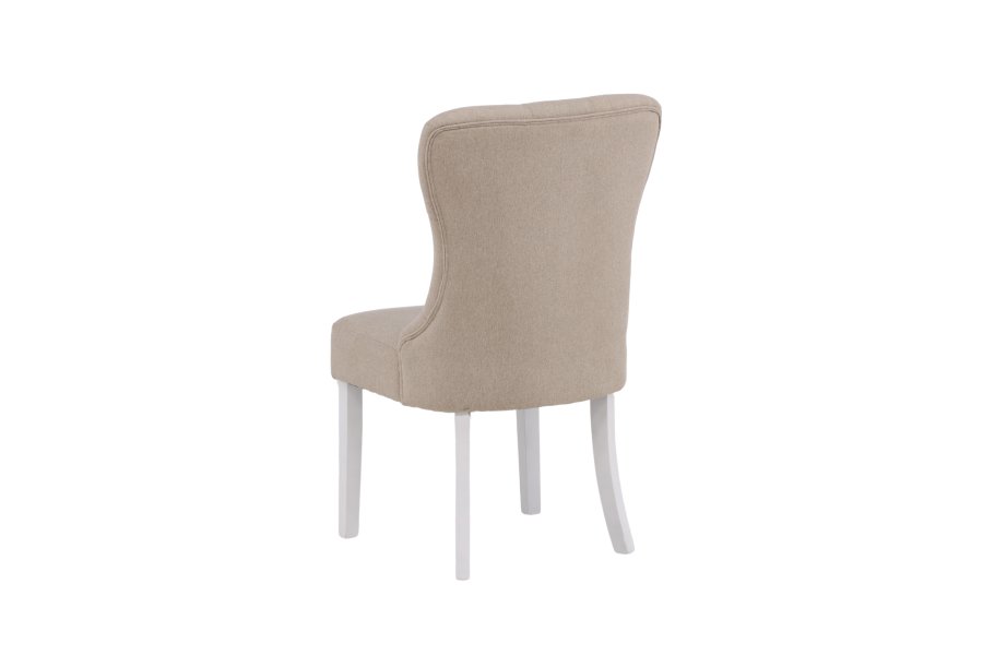 VENTURE DESIGN Vista spisebordsstol - beige hr og hvid eg