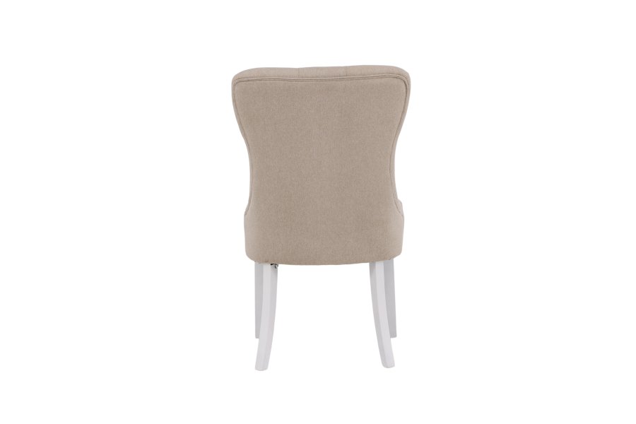 VENTURE DESIGN Vista spisebordsstol - beige hr og hvid eg