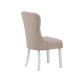 VENTURE DESIGN Vista spisebordsstol - beige hr og hvid eg