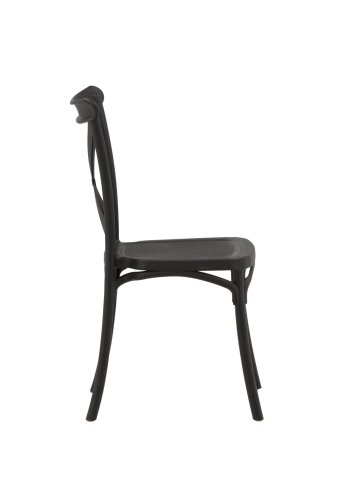 VENTURE DESIGN Crosett spisebordsstol - matsort plastik