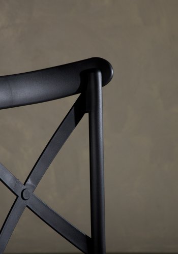VENTURE DESIGN Crosett spisebordsstol - matsort plastik
