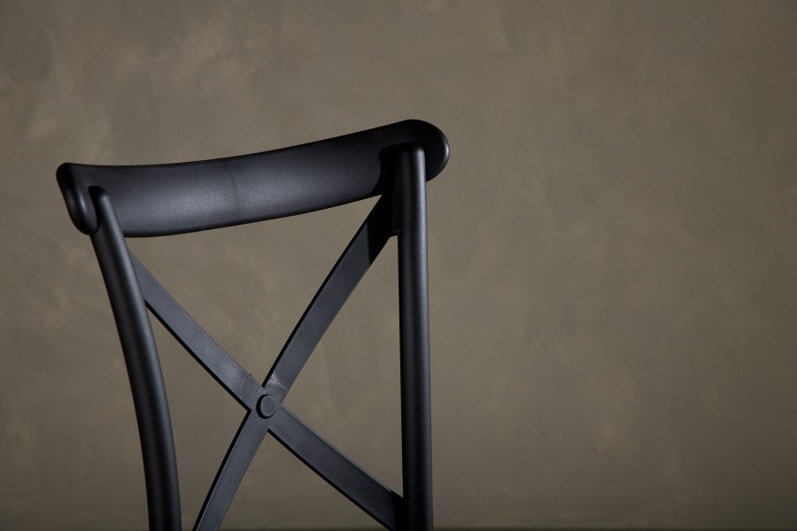 VENTURE DESIGN Crosett spisebordsstol - matsort plastik