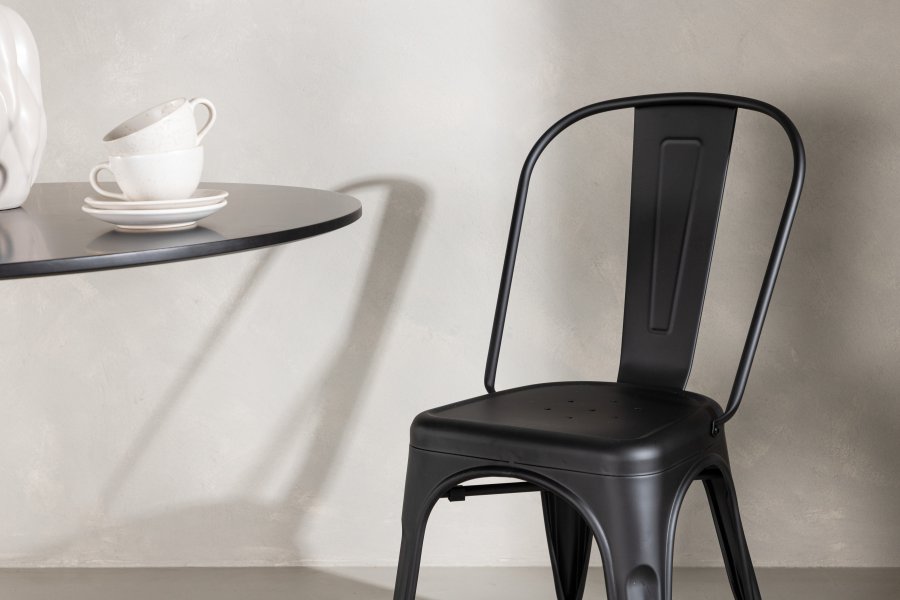 VENTURE DESIGN Tempe spisebordsstol - matsort stl