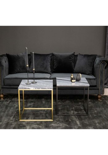 VENTURE DESIGN Indra gulvtppe - mrkegr viskose og bomuld (170x240)