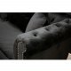 VENTURE DESIGN Velvet 3 pers. sofa - sort velour og tr