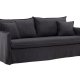 VENTURE DESIGN Nova 3 pers. sofa - sort stof og plastik