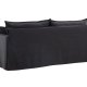VENTURE DESIGN Nova 3 pers. sofa - sort stof og plastik