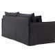 VENTURE DESIGN Nova 3 pers. sofa - sort stof og plastik