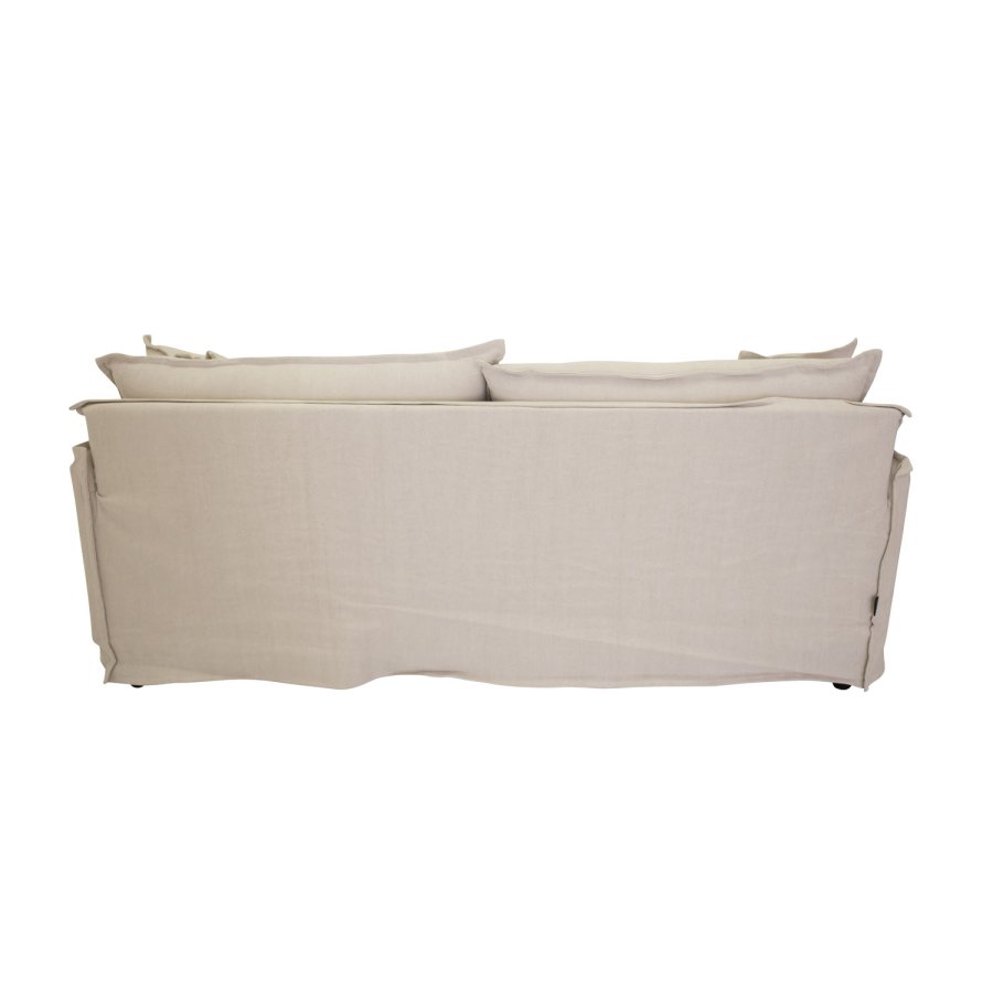 VENTURE DESIGN Nova 3 pers. sofa - beige stof og plastik